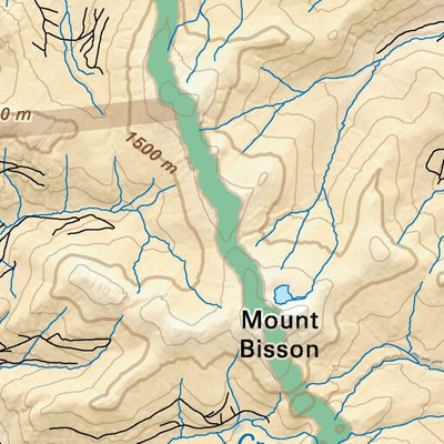 NOBC54 Manson River - Northern BC Topo