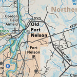 NOBC101 Fort Nelson - Northern BC Topo