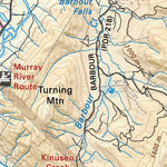 NOBC44 Tumbler Ridge - Northern BC Topo