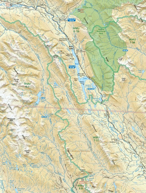 NOBC64 Bear Lake - Northern BC Topo
