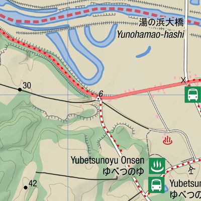 MAP 2 - Shubuto-gawa Canoe Route (Hokkaido, Japan)