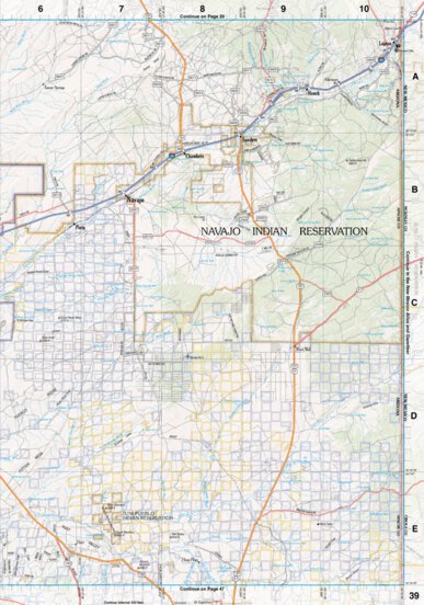 Arizona Atlas & Gazetteer Page 39
