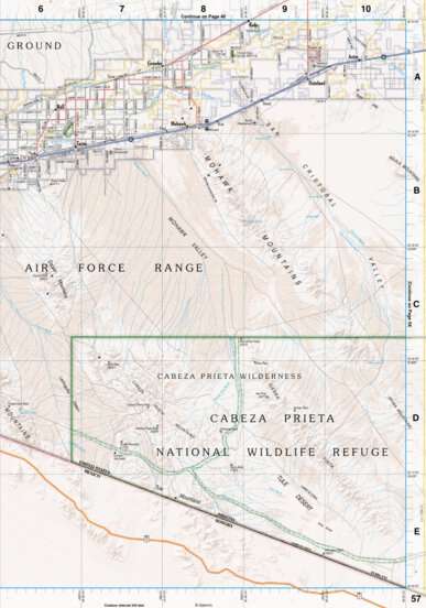Arizona Atlas & Gazetteer Page 57