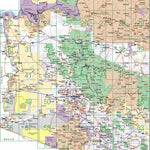 Arizona Atlas & Gazetteer- Overview Map