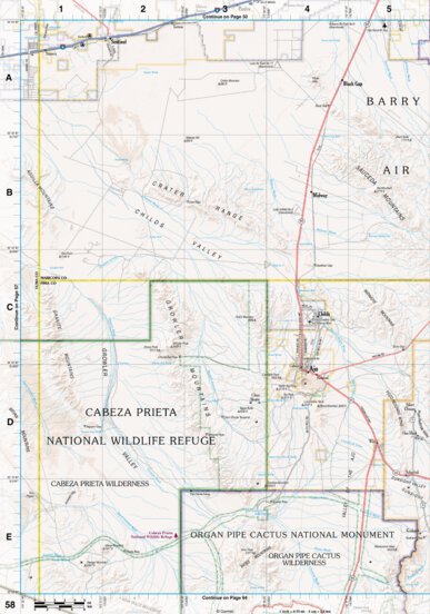 Arizona Atlas & Gazetteer Page 58