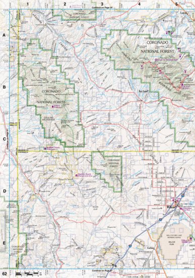 Arizona Atlas & Gazetteer Page 62