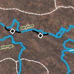 Alice Springs Mountain Bike Trails - Eastside - Map 3