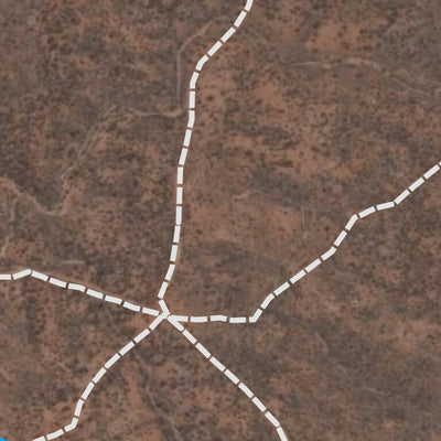 Alice Springs Mountain Bike Trails - Eastside - Map 3
