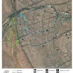 Nitmiluk National Park - Mountain Bike Trails & Walking Tracks - Gorge Sector - Map 1