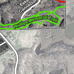 Lime Hollow trail map (photo)