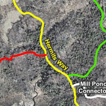 Lime Hollow trail map (photo)