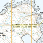 Afognak D-4 SW, AK (2019, 25000-Scale) Preview 3