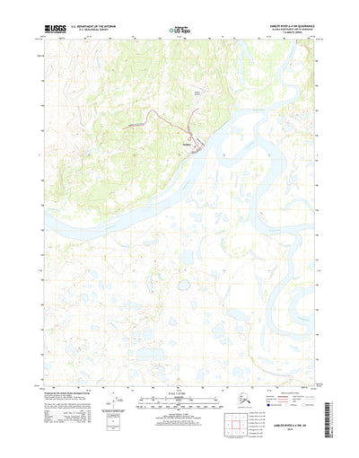 Ambler River A-4 SW, AK (2015, 25000-Scale) Preview 1