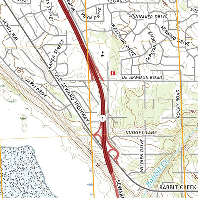 Anchorage A-8 SW, AK (2019, 25000-Scale) Preview 3