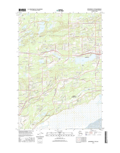 Anchorage C-7 SW, AK (2016, 25000-Scale) Preview 1