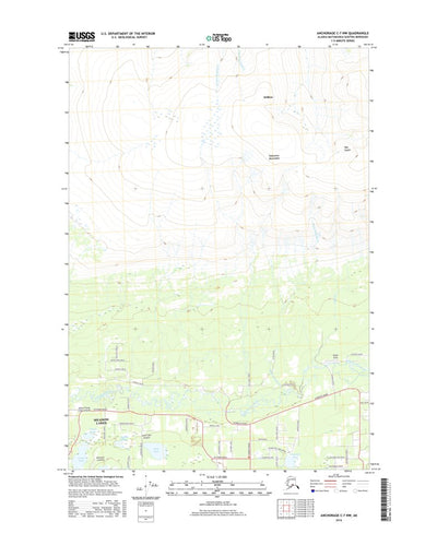 Anchorage C-7 NW, AK (2016, 25000-Scale) Preview 1