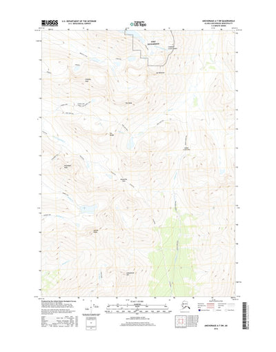 Anchorage A-7 SW, AK (2016, 25000-Scale) Preview 1