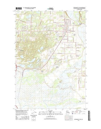 Anchorage C-6 SW, AK (2016, 25000-Scale) Preview 1