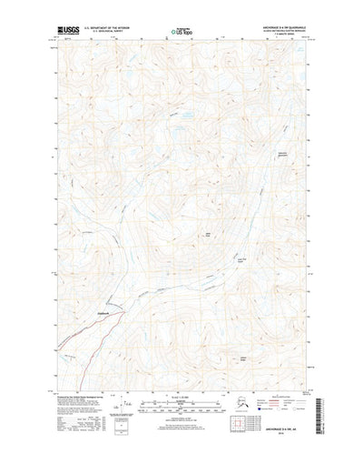 Anchorage D-6 SW, AK (2016, 25000-Scale) Preview 1