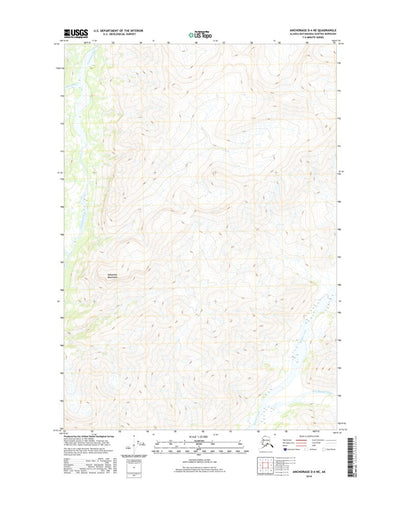 Anchorage D-4 NE, AK (2016, 25000-Scale) Preview 1