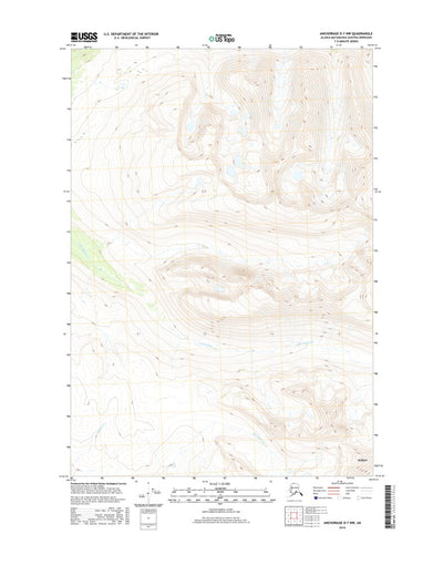 Anchorage D-7 NW, AK (2016, 25000-Scale) Preview 1