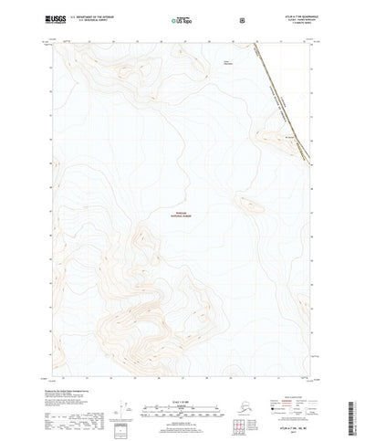Atlin A-7 SW, AK (2017, 25000-Scale) Preview 1