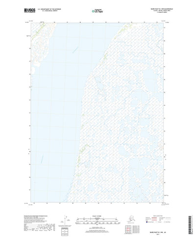 Baird Inlet B-1 NW, AK (2017, 25000-Scale) Preview 1