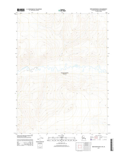 Baird Mountains D-2 NE, AK (2015, 25000-Scale) Preview 1