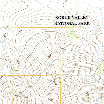 Baird Mountains C-1 SW, AK (2015, 25000-Scale) Preview 2