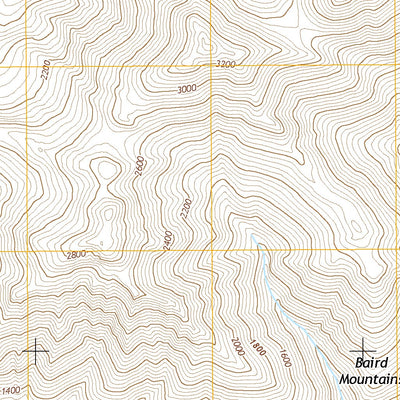 Baird Mountains C-1 SW, AK (2015, 25000-Scale) Preview 3