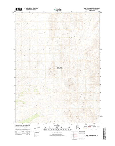 Baird Mountains C-2 NE, AK (2015, 25000-Scale) Preview 1