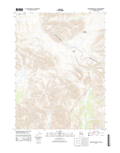 Baird Mountains C-4 SW, AK (2014, 25000-Scale) Preview 1