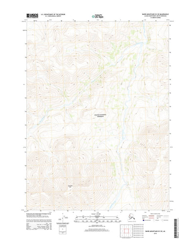 Baird Mountains D-5 SE, AK (2015, 25000-Scale) Preview 1
