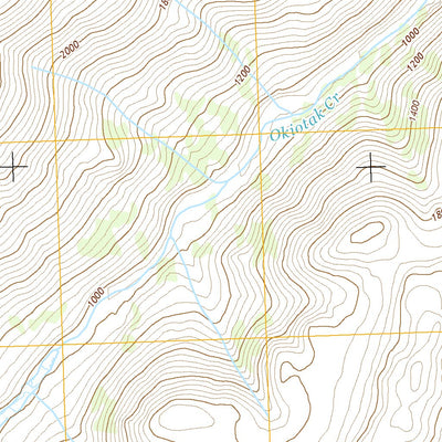 Baird Mountains D-5 SE, AK (2015, 25000-Scale) Preview 3