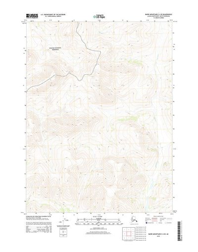 Baird Mountains C-4 SE, AK (2015, 25000-Scale) Preview 1