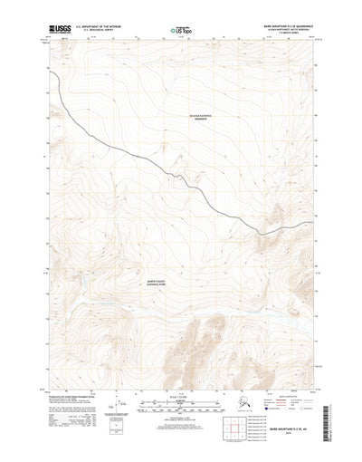 Baird Mountains D-2 SE, AK (2015, 25000-Scale) Preview 1