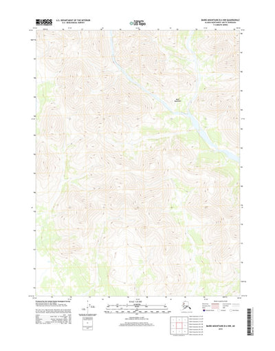 Baird Mountains B-4 NW, AK (2015, 25000-Scale) Preview 1