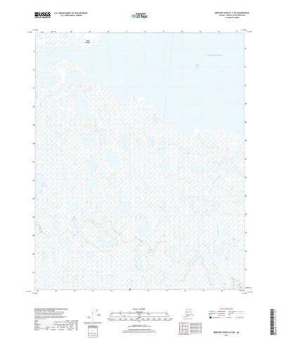Beechey Point A-2 NE, AK (2017, 25000-Scale) Preview 1