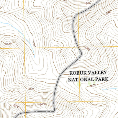 Baird Mountains D-3 SE, AK (2015, 25000-Scale) Preview 3