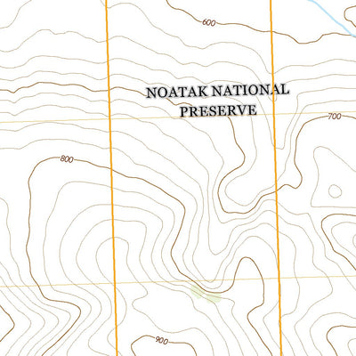 Baird Mountains D-4 NW, AK (2019, 25000-Scale) Preview 2