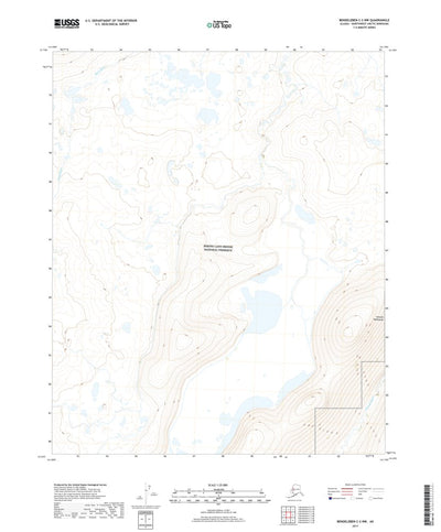 Bendeleben C-2 NW, AK (2017, 25000-Scale) Preview 1