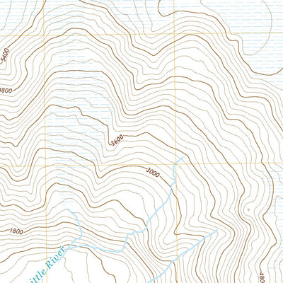 Bering Glacier A-3 SE, AK (2017, 25000-Scale) Preview 3