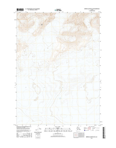 Bering Glacier B-6 NE, AK (2016, 25000-Scale) Preview 1