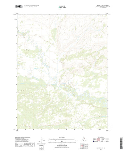 Beaver D-1 SW, AK (2017, 25000-Scale) Preview 1