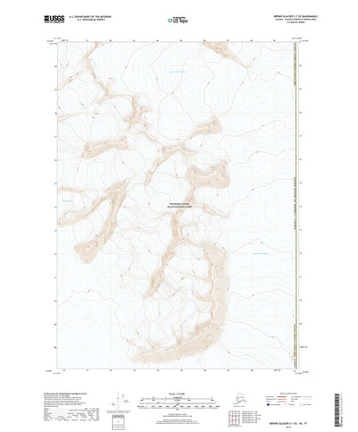 Bering Glacier C-1 SE, AK (2017, 25000-Scale) Preview 1