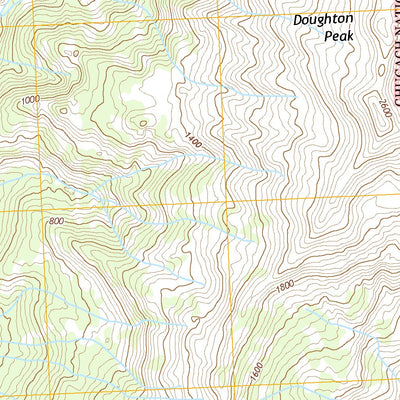 Bering Glacier B-8 NW, AK (2014, 25000-Scale) Preview 2