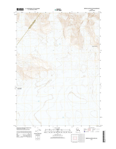 Bering Glacier B-6 NW, AK (2014, 25000-Scale) Preview 1