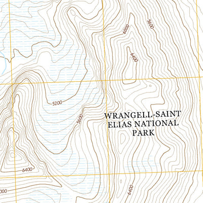 Bering Glacier D-7 NE, AK (2014, 25000-Scale) Preview 3