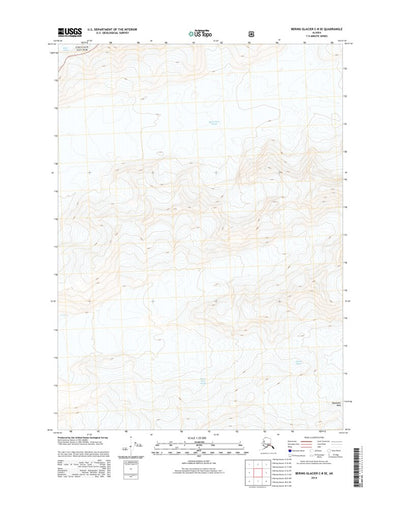 Bering Glacier C-8 SE, AK (2014, 25000-Scale) Preview 1
