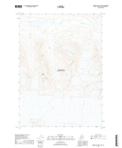 Bering Glacier C-3 NW, AK (2017, 25000-Scale) Preview 1